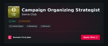 Campaign Organizing Specialist at Sierra Club: Empowering Environmental Advocacy Through Strategic Engagement | Guide & Career Tips