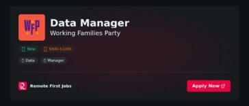 “Data Manager at Working Families Party: Driving Impact Through Analytics and Strategy” | Guide & Career Tips
