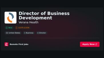 “Director of Business Development | Driving Strategic Growth at Verana Health” | Guide & Career Tips