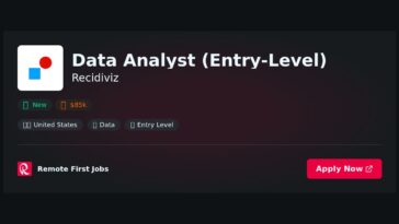 “Entry-Level Data Analyst Position at Recidiviz: Drive Insights for Criminal Justice Reform” | Guide & Career Tips