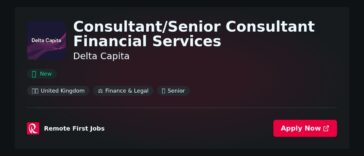 “Expert Consultant in Financial Services | Delta Capita Senior Consultant Role” | Guide & Career Tips