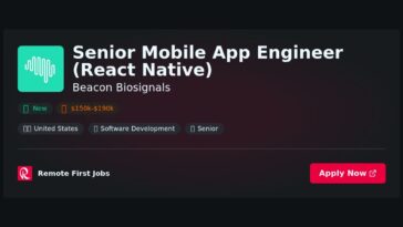 “Join Beacon Biosignals as a Senior Mobile App Engineer: Innovate with React Native!” | Guide & Career Tips