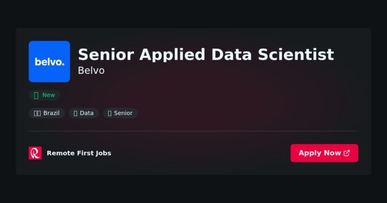 “Senior Applied Data Scientist at Belvo: Driving Data-Driven Innovations in Fintech” | Guide & Career Tips