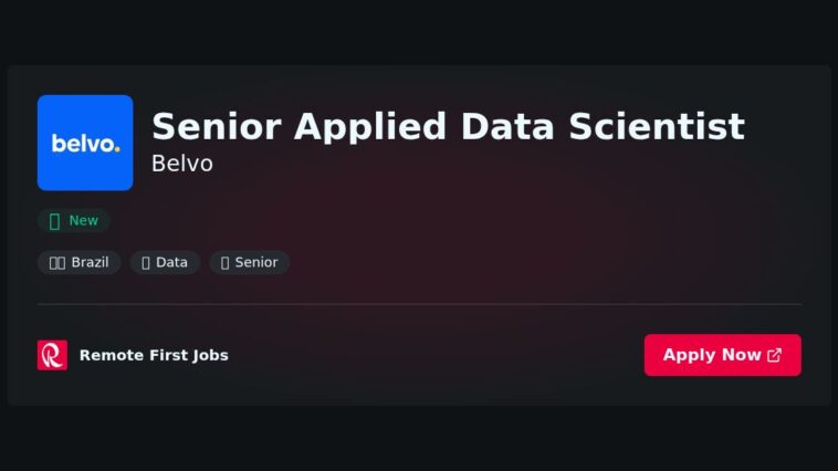 “Senior Applied Data Scientist at Belvo: Driving Data-Driven Innovations in Fintech” | Guide & Career Tips